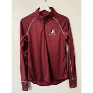 Colosseum Florida State‎ Seminoles Women Top Running 1/4 Zip Pullover Size Large